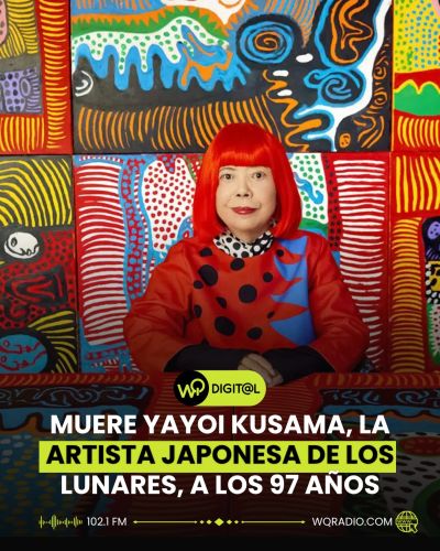 Muere Yayoi Kusama, la artista japonesa de los lunares, a los 97 años